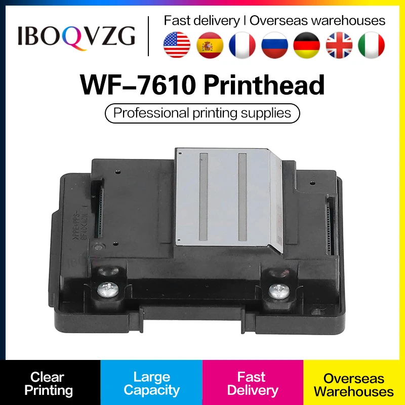 WF-7610 Printhead Printer Head Print Head For Epson WF3620 WF3640 WF3720 WF7111 WF7611 WF7620 WF7621 WF7720 WF7721 WF3641 WF7710