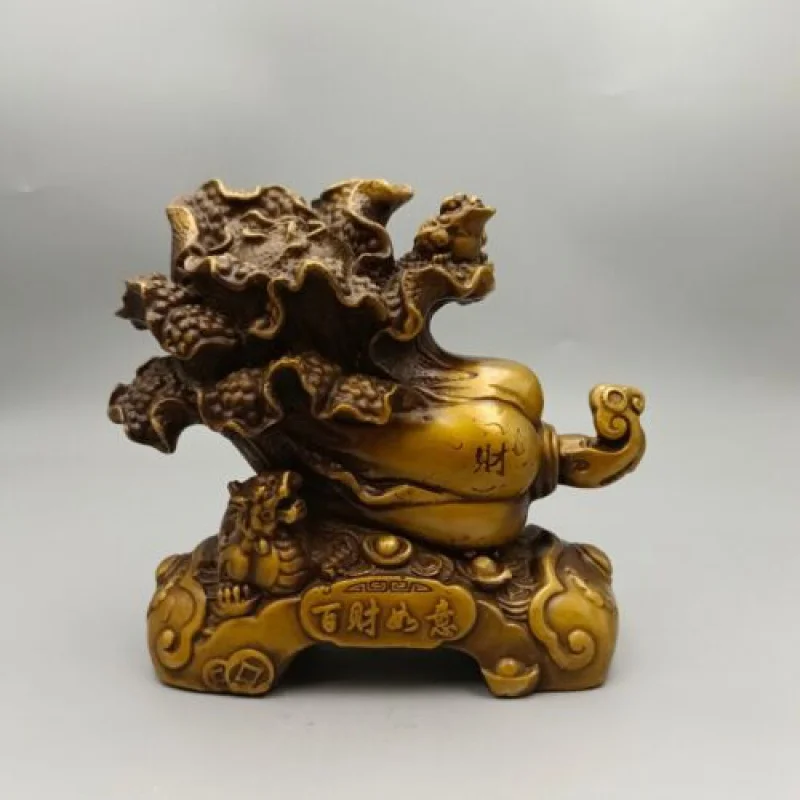 Baicai Ruyi Facai Copper Ornament