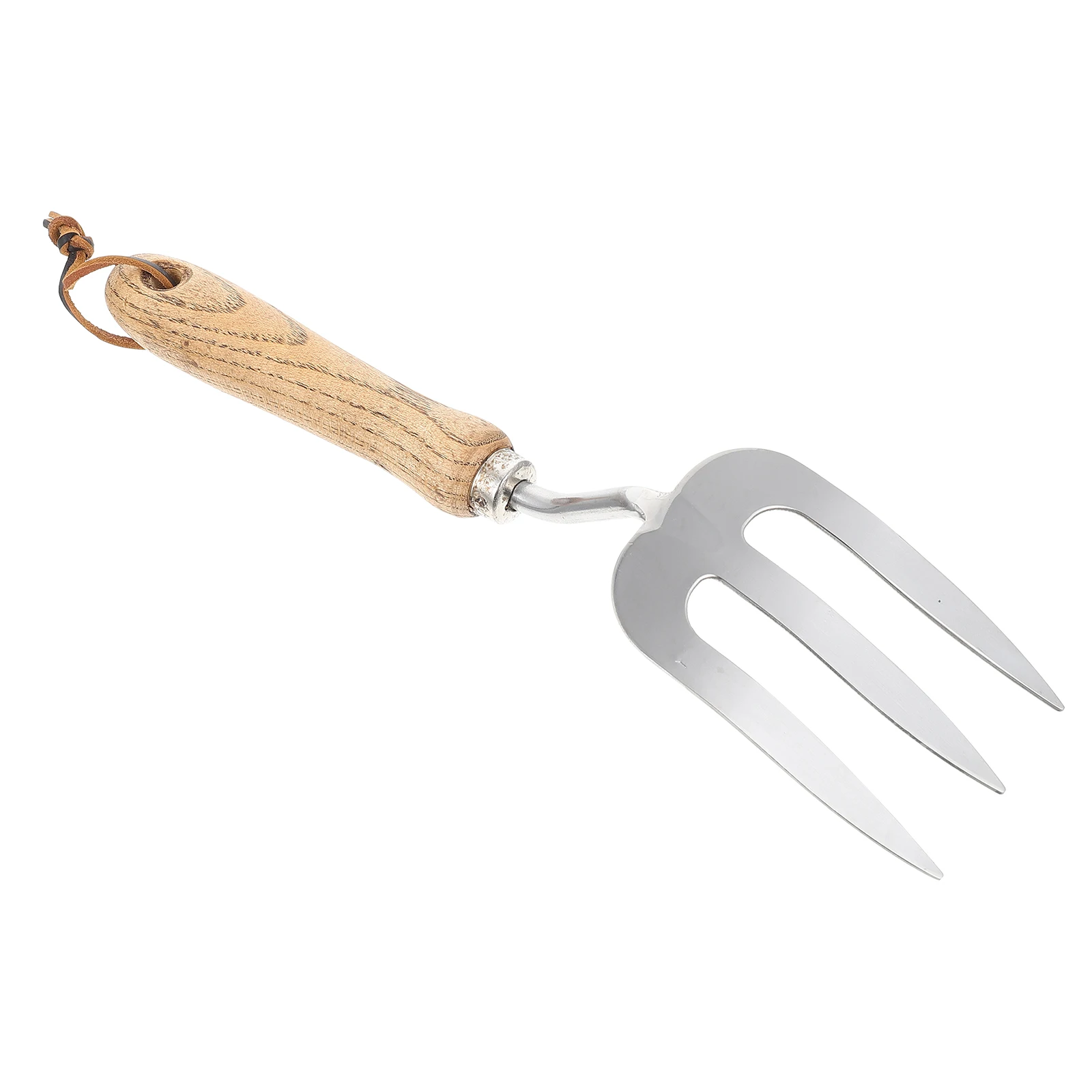

Durable Garden Hand Shovel Multipurpose Three-Tooth Fork Practical Gardening Tool for Planting Weeding Transplanting