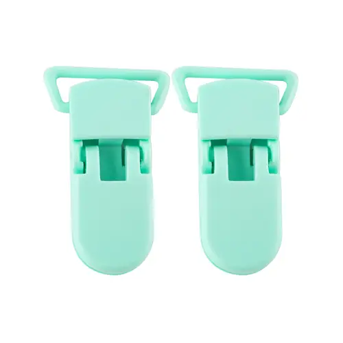 Sunrony 10Pc Plastic Pacifier Clips Holder For DIY Pacifier Chain Necklace Accessories Components For Jewelry Making - Image 15