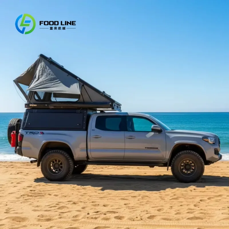 Customized pop‑up pickup caravan tent lightweight waterproof wind‑resistant unit for bad‑condition outdoor camping activities