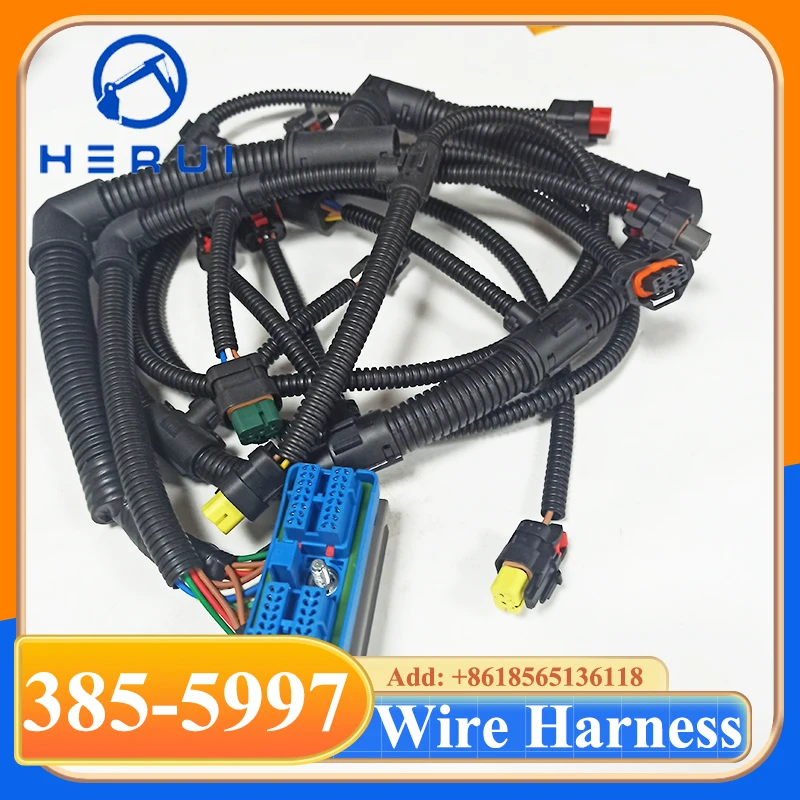 C7.1 Engine Wiring Harness 385-5997 for E329D2 E323DL D6K2 924K 930K 938K Wire Harness Cabel 3855997