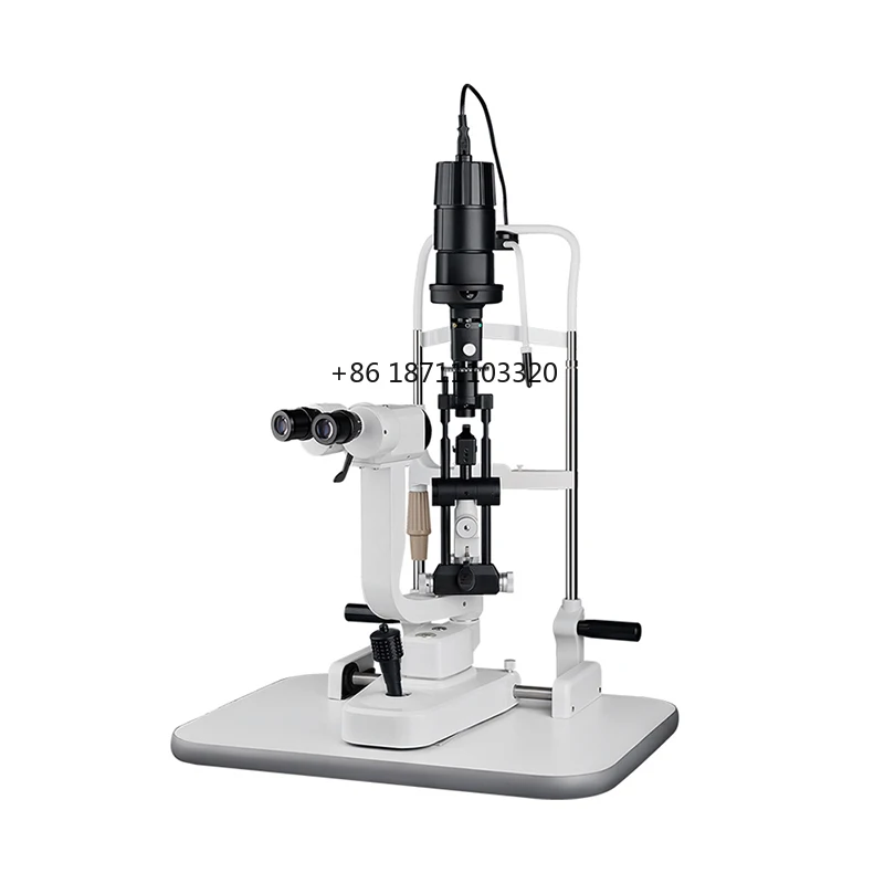 China low price 2 magnifications ophthalmic digital slit lamp with slit inclination BL-66A