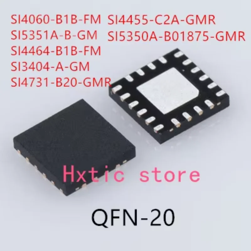 10PCS SI4060-B1B-FM SI5351A-B-GM SI4464-B1B-FM SI3404-A-GM SI4731-B20-GMR SI4455-C2A-GMR SI5350A-B01875-GMR IC