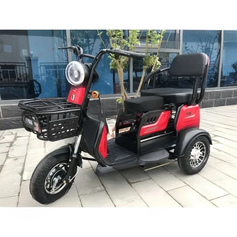 A178  Factory  Adult Three Wheel Battery 48v 20ah 600w Tricycle 3 Wheel Electric