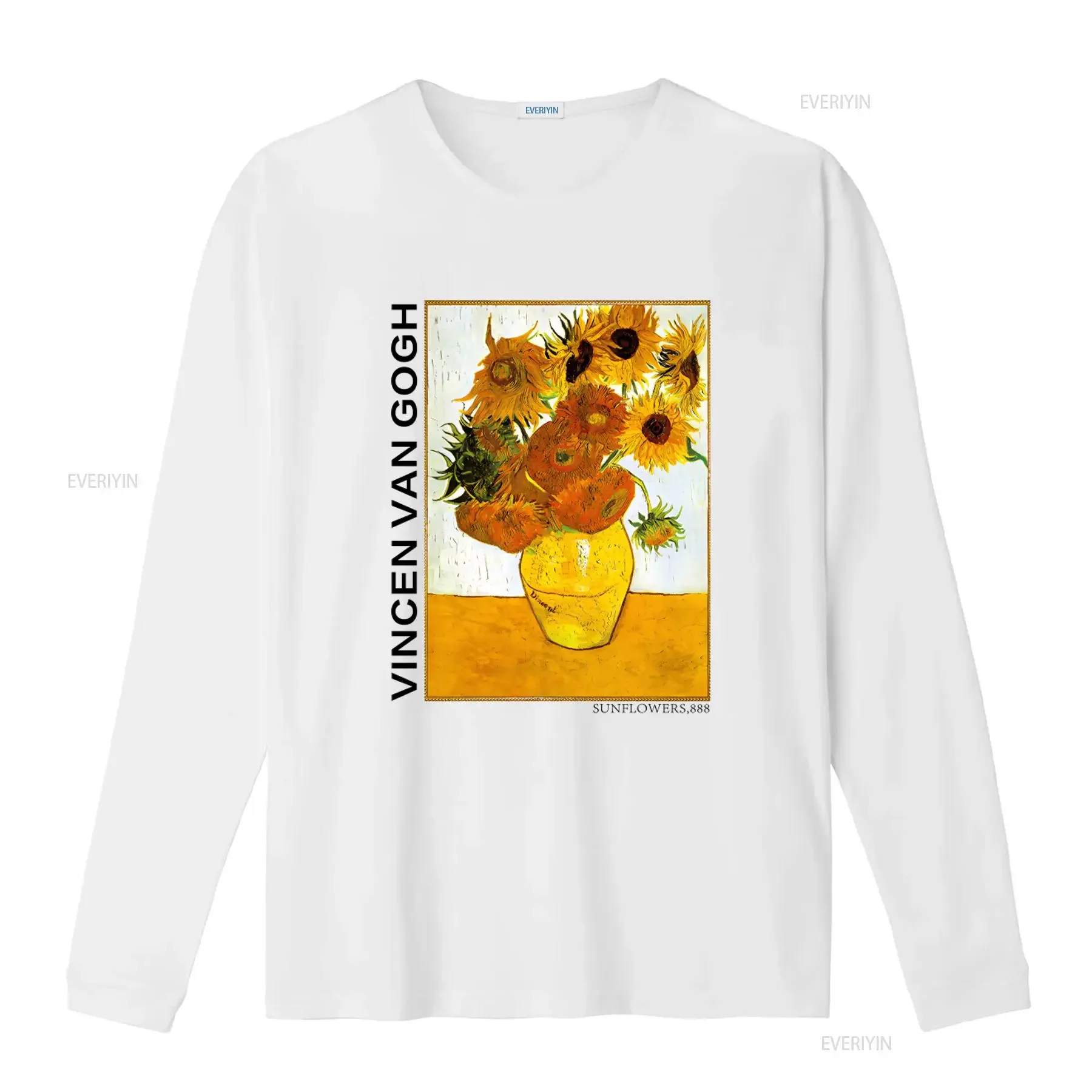 Van Gogh Sunflowers T shirt 100 Premium Cotton Artistic Design Comfortable Fit Perfect for Art Lovers vintage Washed Slightly