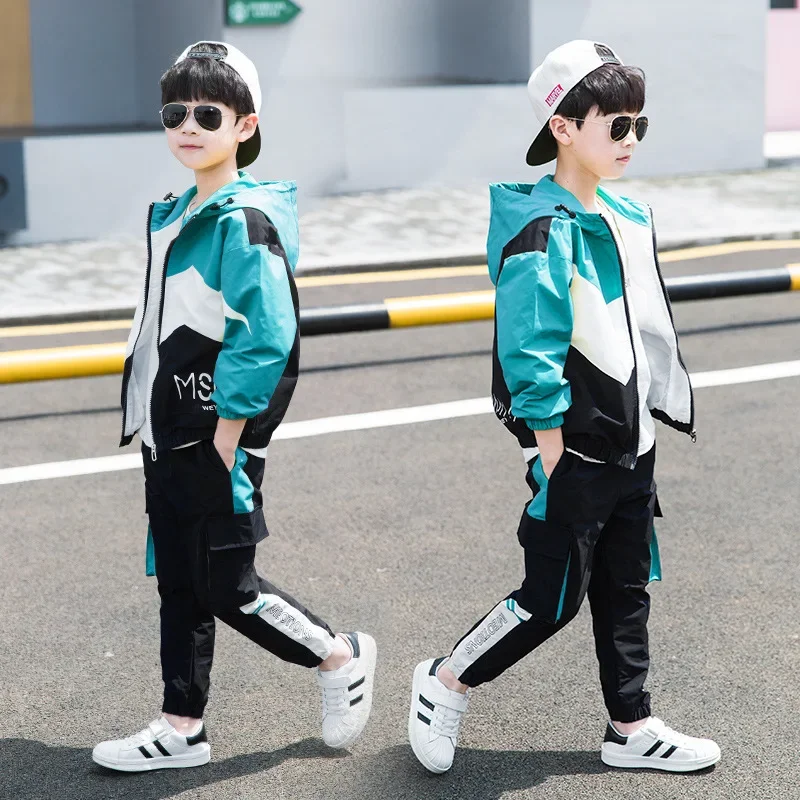 Fashion Toddler Baby Boy Girls Casual Clothes Set Outfits Spring Autumn Boys Sports Clothes Tracksuit Suits For Kid Clothing