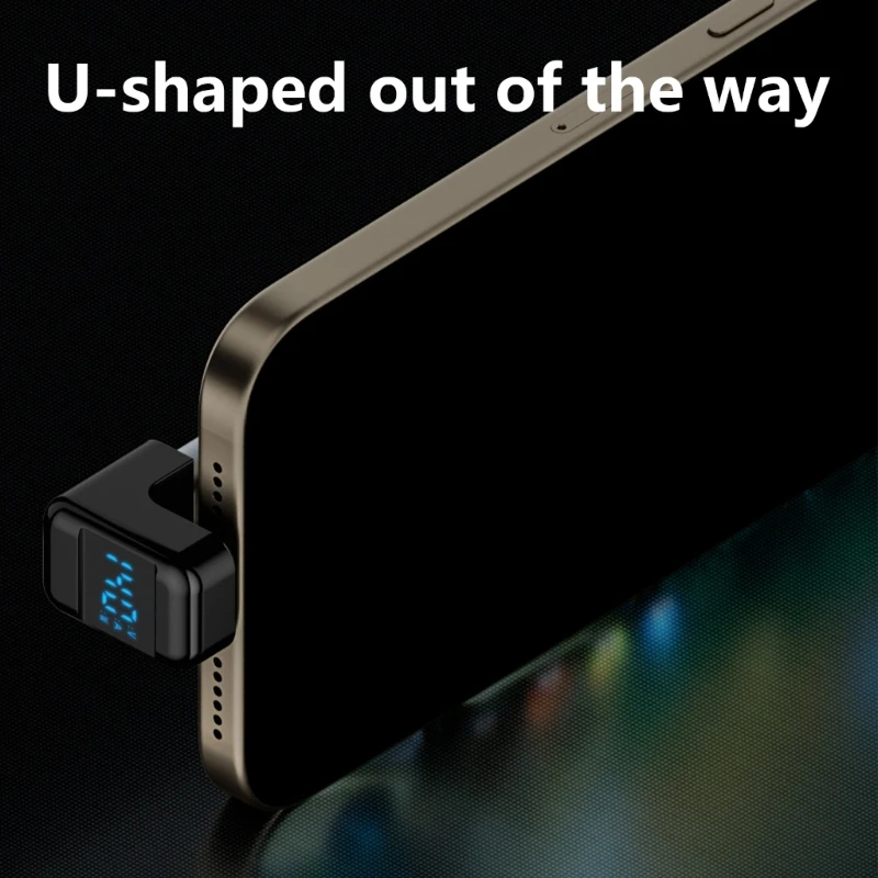 Y1UB MultiFunctional USB C Adapter with 180°Bend and Digital Monitoring, Supports 40Gbps Data Transfer and 140W Charging