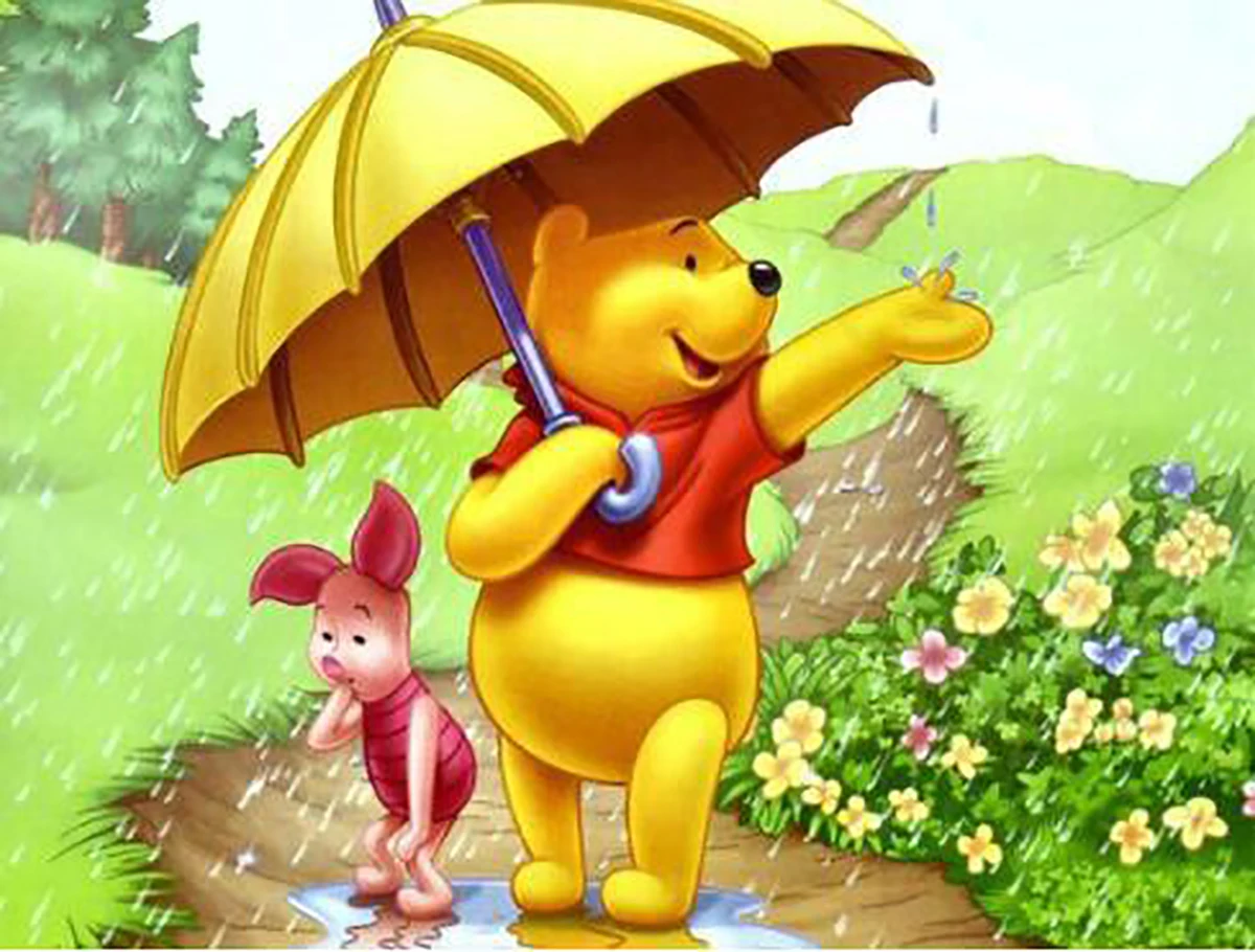 Disney Cartoon Winnie the Pooh 5D Diamond Painting Full Mosaic ricamo bambini Kid Animal DIY Room Handmade Decor 2023