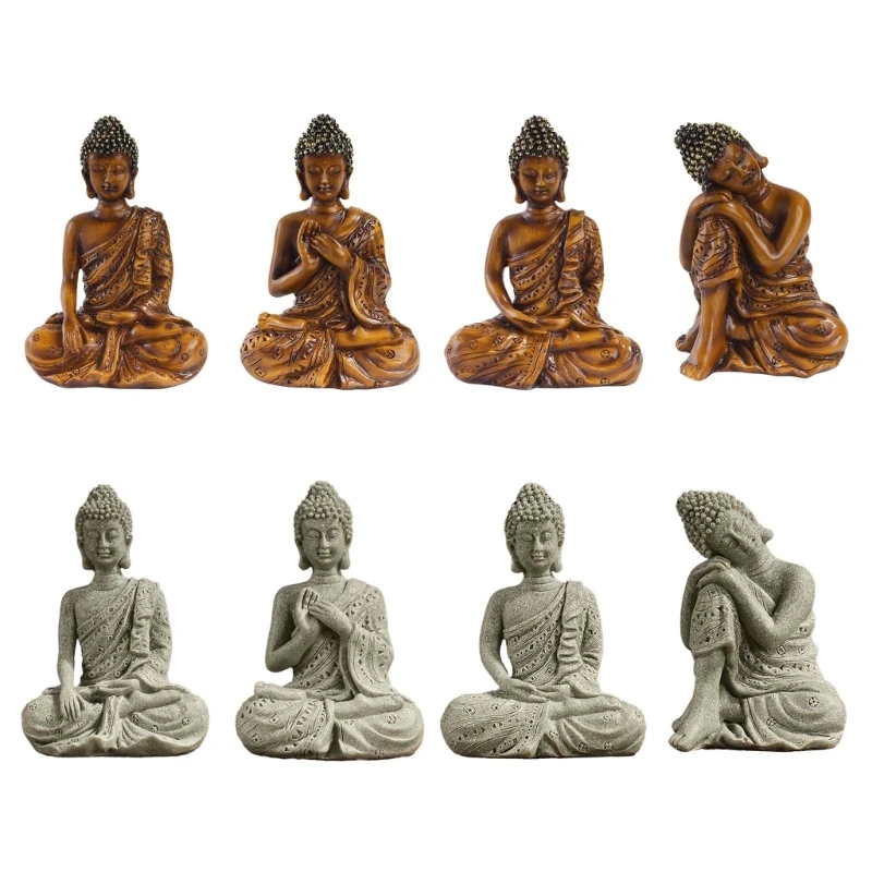 

Delicate Buddhas Statues Statuette Work Statue Garden Sculpture Figurine