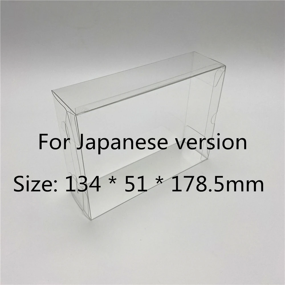 Collection Display Box For Dragon Quest/NEW Nintendo 2DS LL/2DSLL Game Storage Transparent Boxes TEP Shell Clear Collect Case