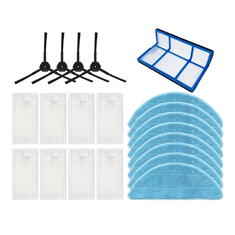 Für medion e32sw roboter vakuum ersatz bürste hepa filter mop pad ersatzteile zubehör teile