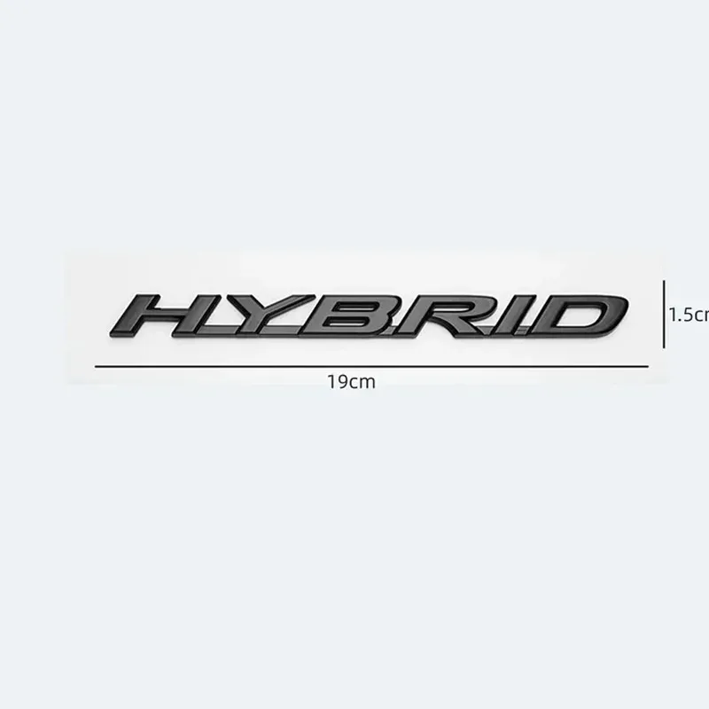 Glossy Black ABS Letters NX200 NX300 NX200t NX300h HYBRID Emblem For Lexus Car Trunk Logo Sticker Badge Accessories view 6