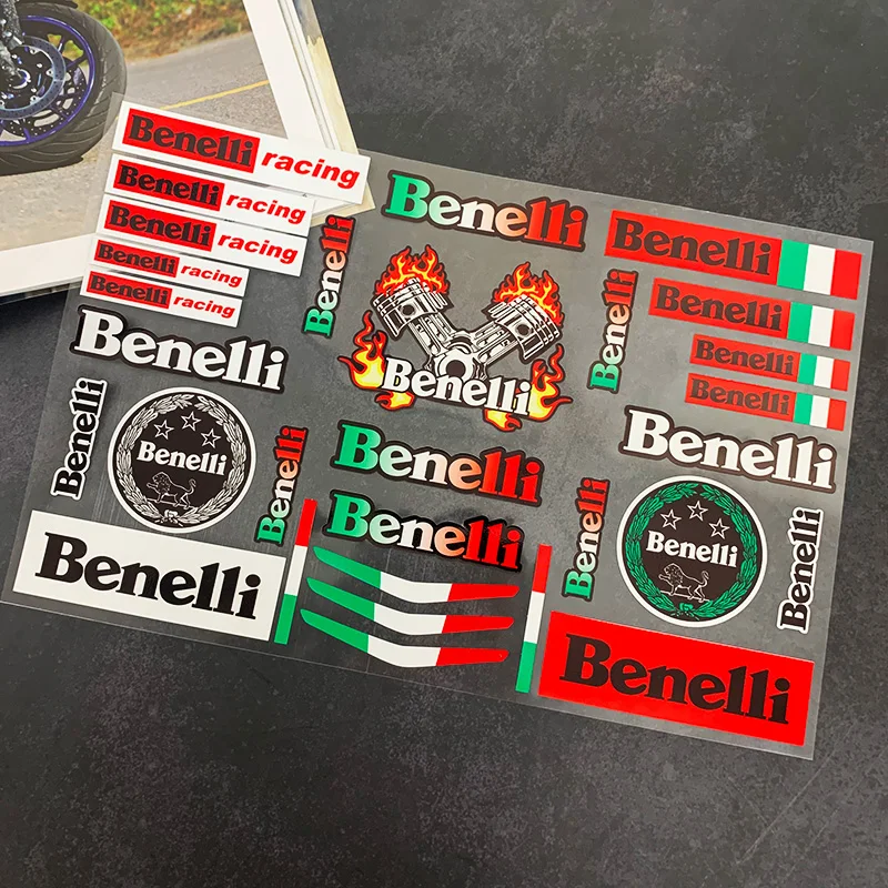 Reflective Motorcycle accessories stickers Decals waterproof for Benelli