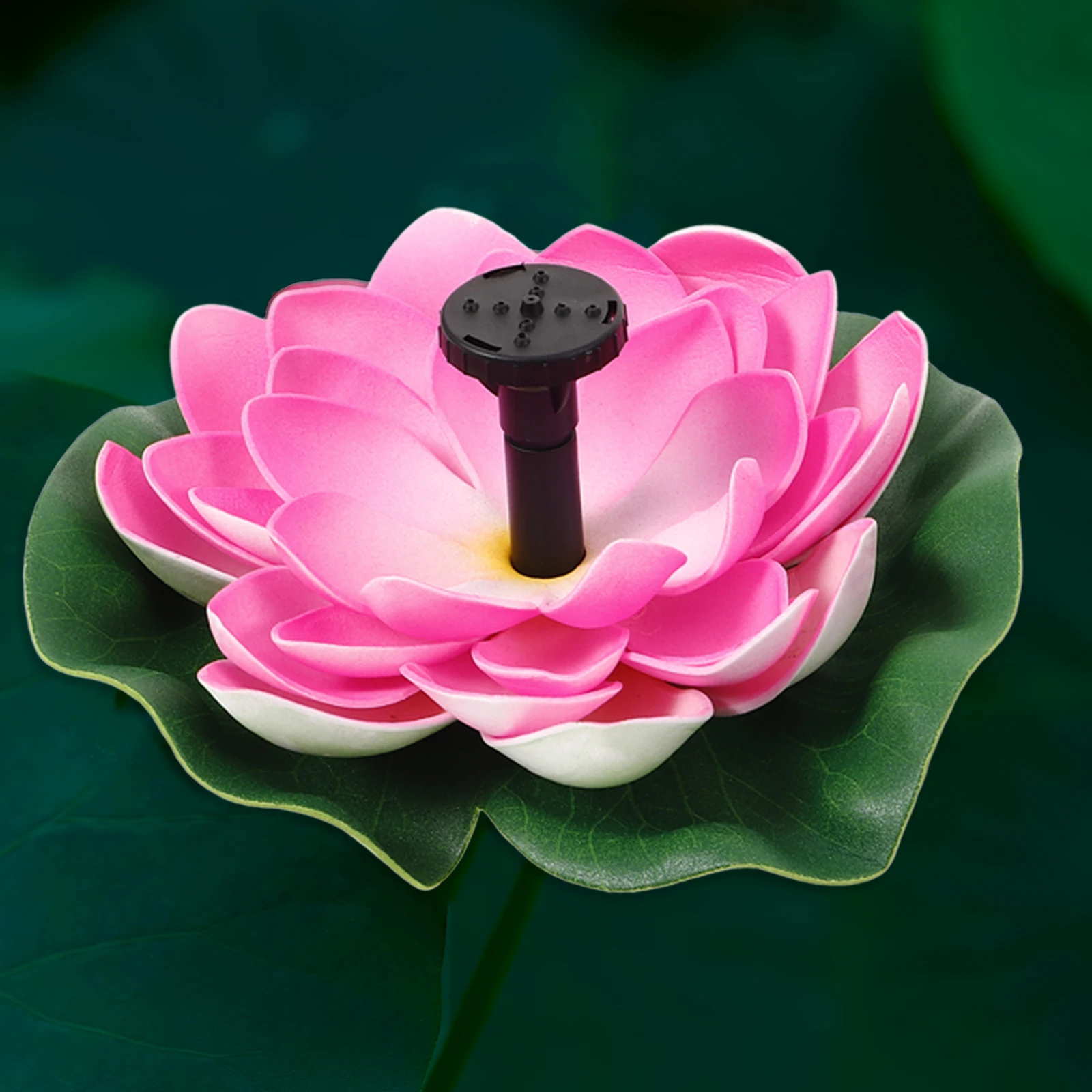 

Lotus Bird Bathtub Garden Fountain Outdoor Fountains Dynamo Pond Accessories for Pool Pink Decor