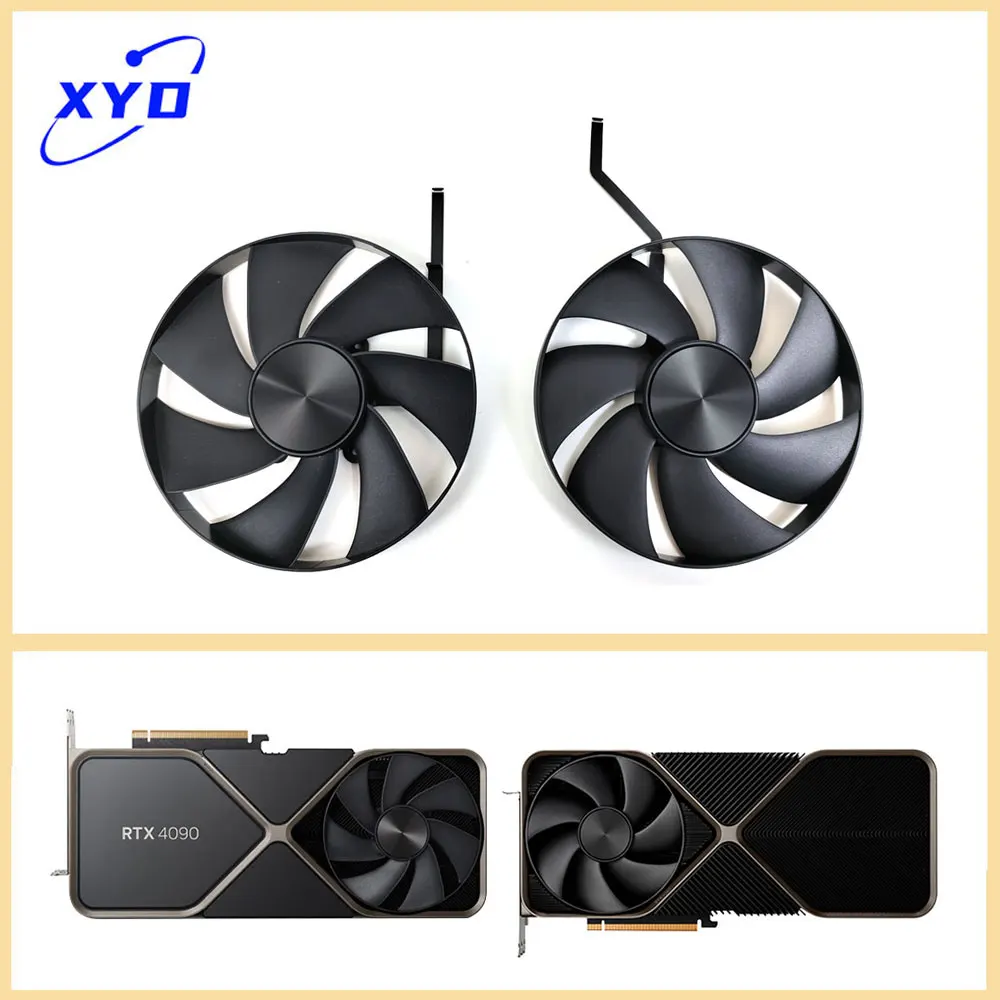 NEW 115MM AD4A31K04 AD4A31K05 RTX4090 Video Card Fan For NVIDIA GeForce RTX 4090 Founders Edition Graphics Card Replacement Fan