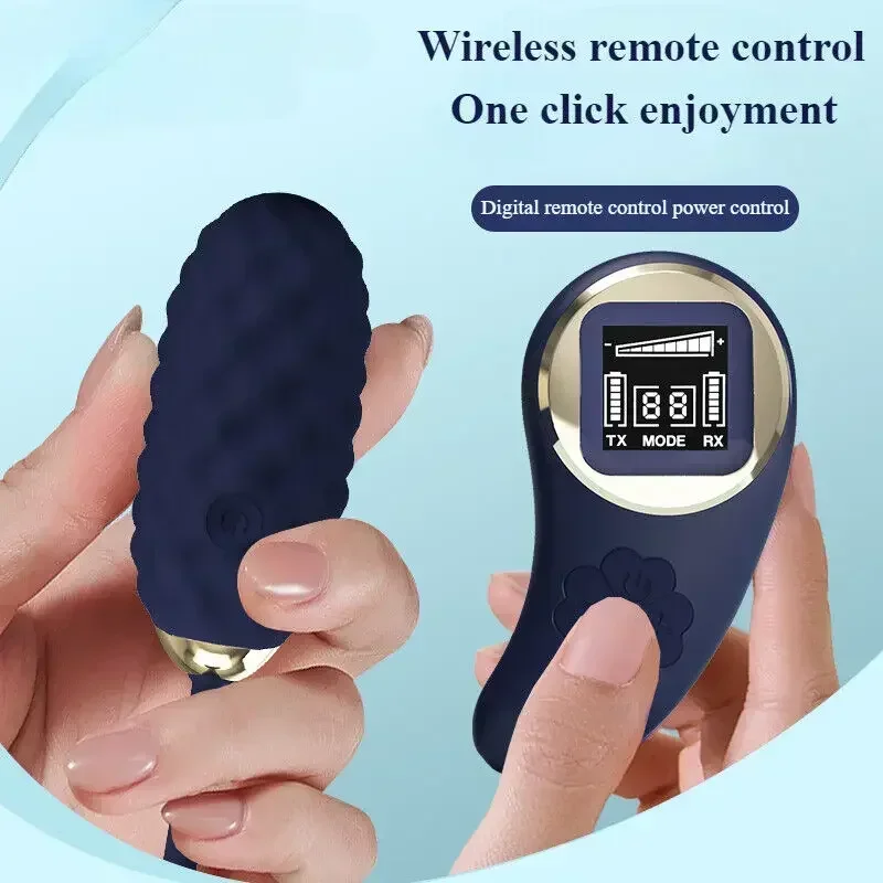 

2 Color Digital Display Wireless Remote Control Vibrator Penetration Vagina 10 Frequency Vibration Masturbation Sexual Games 18+