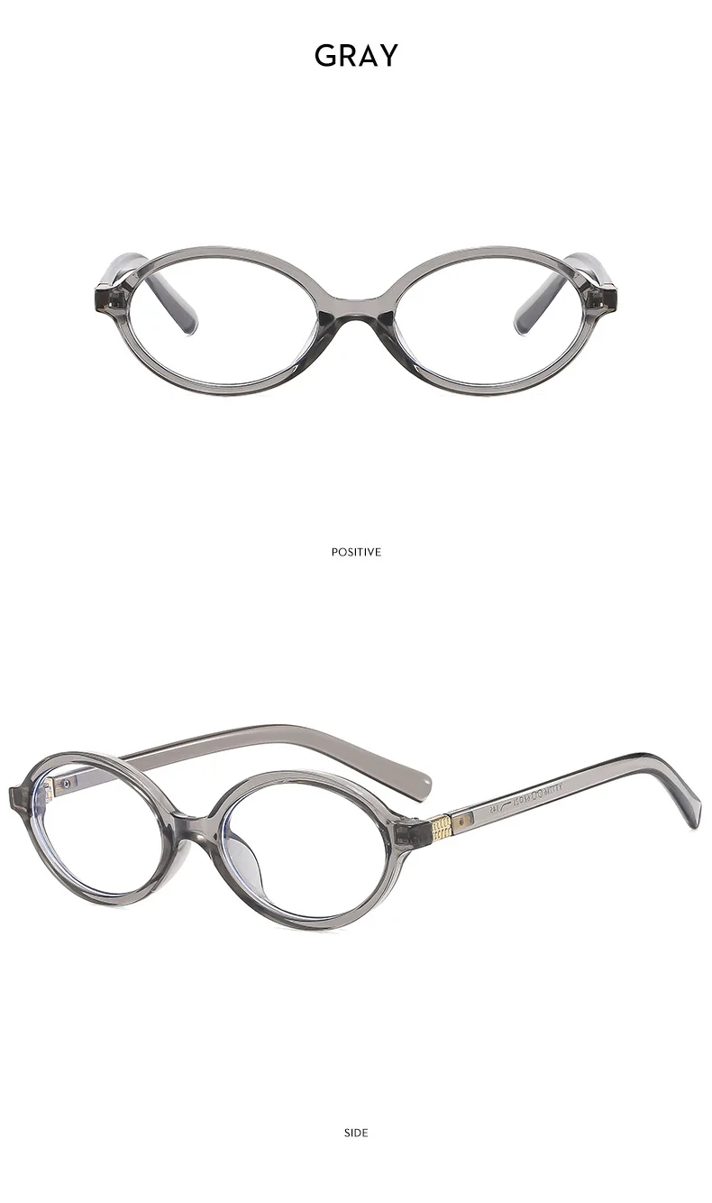Oval Shape Women's Reading Glasses Frame Luxury Brand Vintage Retro Leopard Eyeglasses Men Anti Blue Light Presbyopia Eyewear