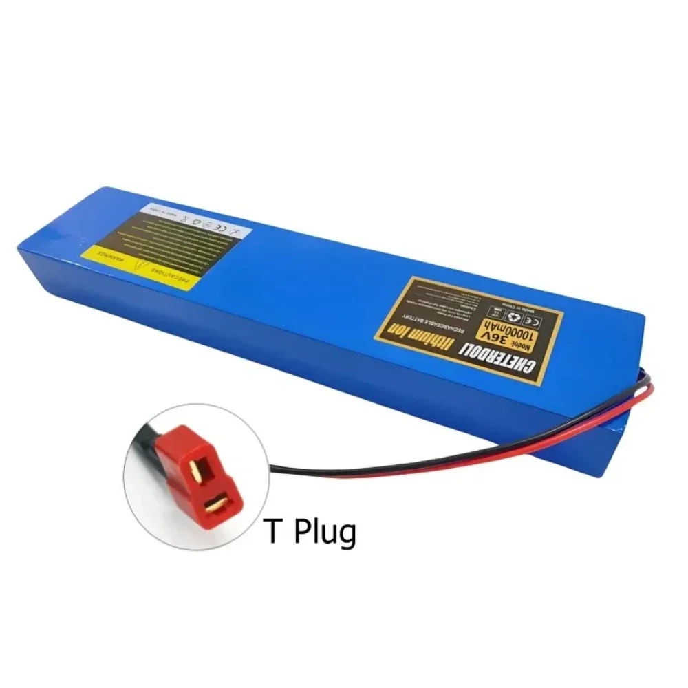

36V 10Ah 14Ah 18650 Battery for 500W Scooter, 10S3P Replacement Battery Pack with T/XT60 Plug