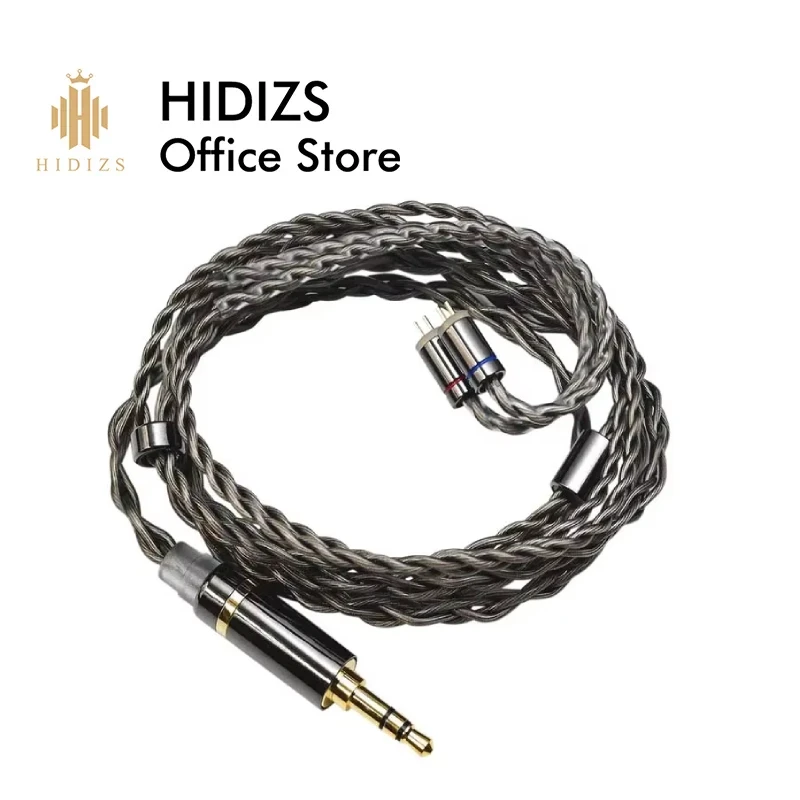 C�ble pour �couteurs Hidizs 0,78 mm 2 broches Prise 3,5 mm / 4,4 mm pour MP145
