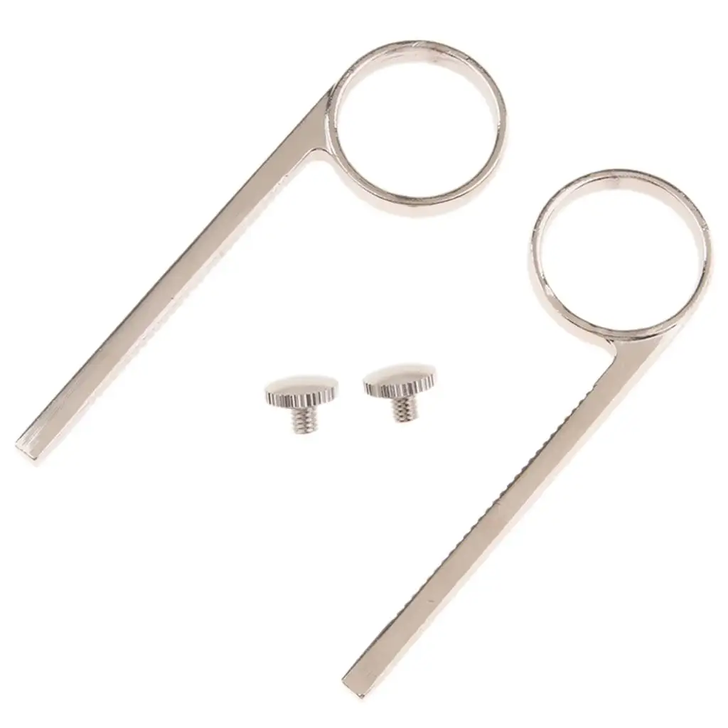 Pack of 2 Trumpets Finger Ring Valve Sled for Spare Parts for