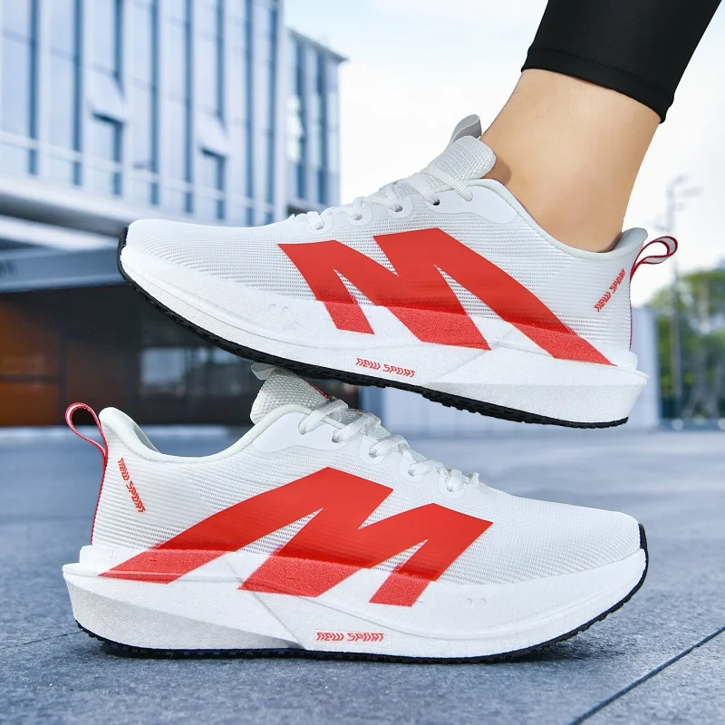 Lovers Sportschuhe Marathon Carbonplatte Casual Laufschuhe Atmungsaktive Bequeme Athletik-Sneaker für Herren und Damen – Detail 33