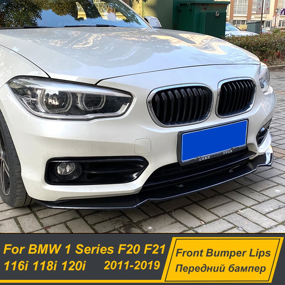 

For BMW 1 Series F20 F21 116i 118i 120i 2011-2019 Front Bumper Splitter Lip Spoiler Diffuser Bodykit Guard Exterior Accessories