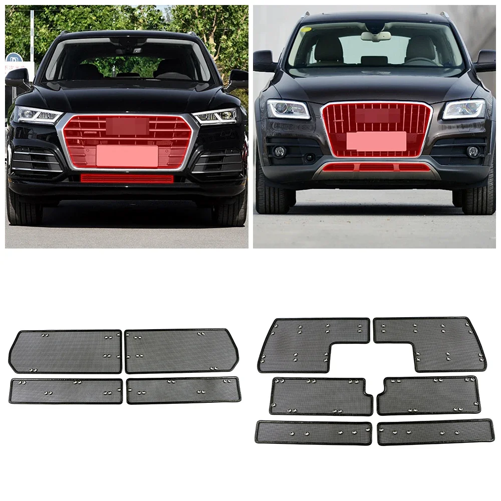 For Audi Q5 B8 FY 2015-2020 Front Grills Insect Net Radiator Protective Net Condenser Protection Cover Anti Insect Sand Mesh