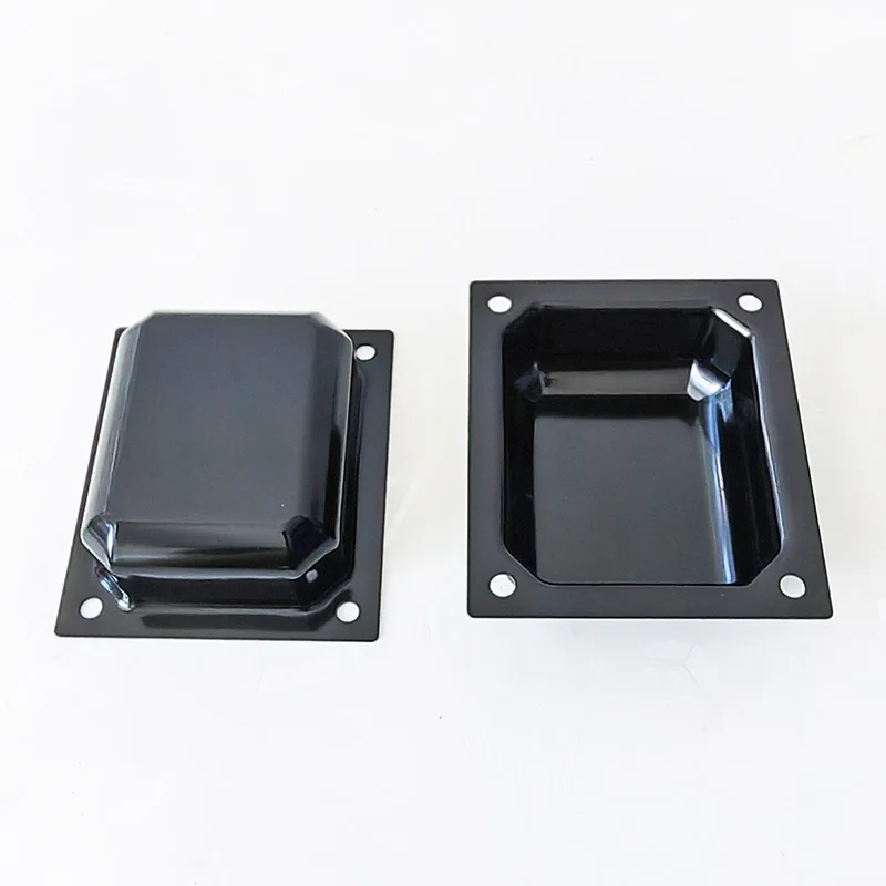 2PCS EI114 Transformer Cover End Bells Screening Can Sealing Shrouds Metal Protective Shield Audio Speaker Accessories