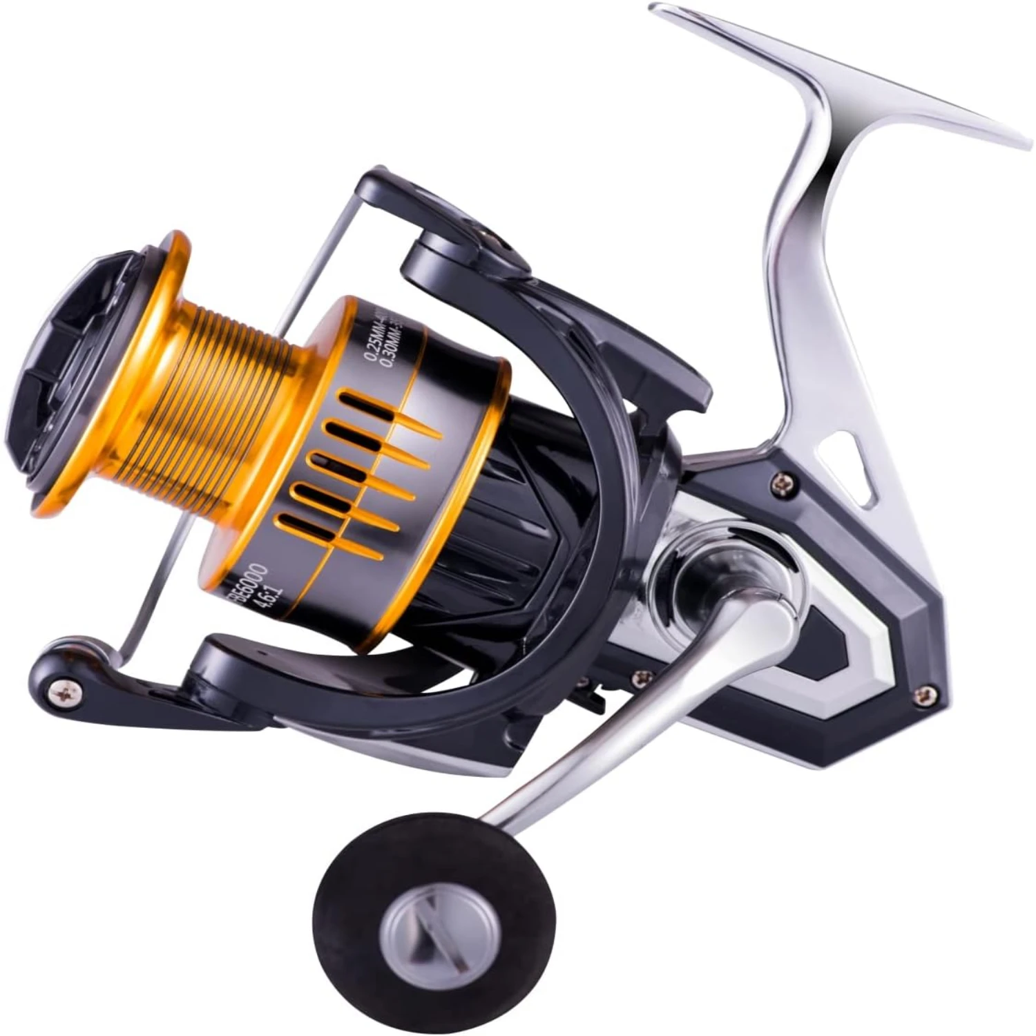 

Enhance Your Fishing Adventures with this Smooth, Sturdy, High-Quality Metal Body Spinning Fishing Reel - Perfect for Experience