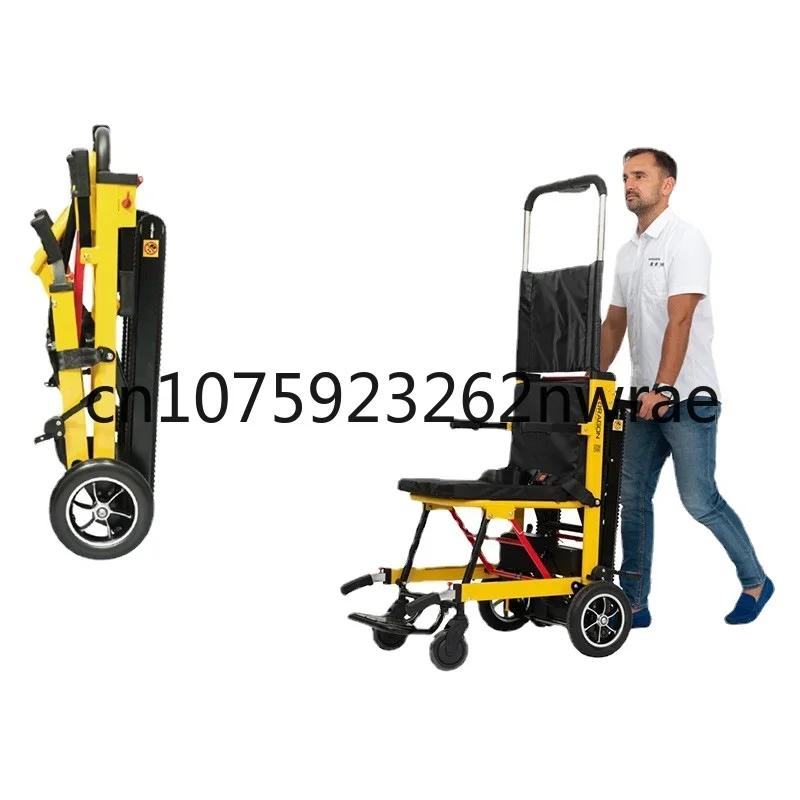 

Manufacturers supply electric climbing wheelchair for the elderly up and down stairs climbing machine portable folding climbing