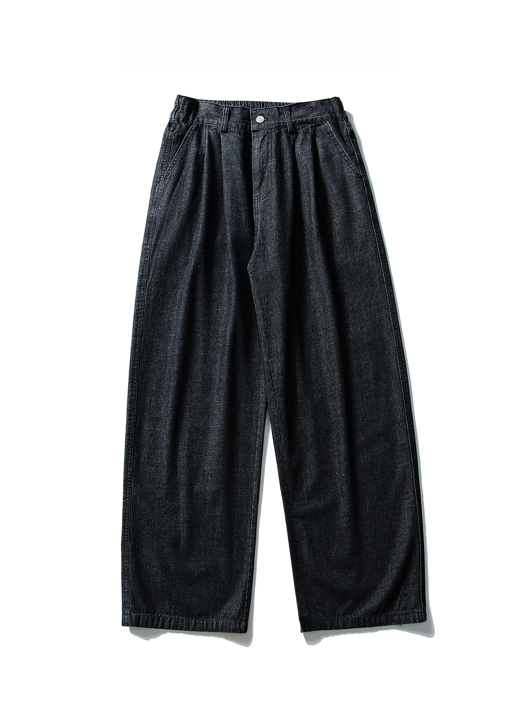 

Повседневные свободные прямые джинсы с завышенной талией для мужчин и женщин, цветные, американский модный бренд, смесь хлопка и полиэстера, осенний сезон