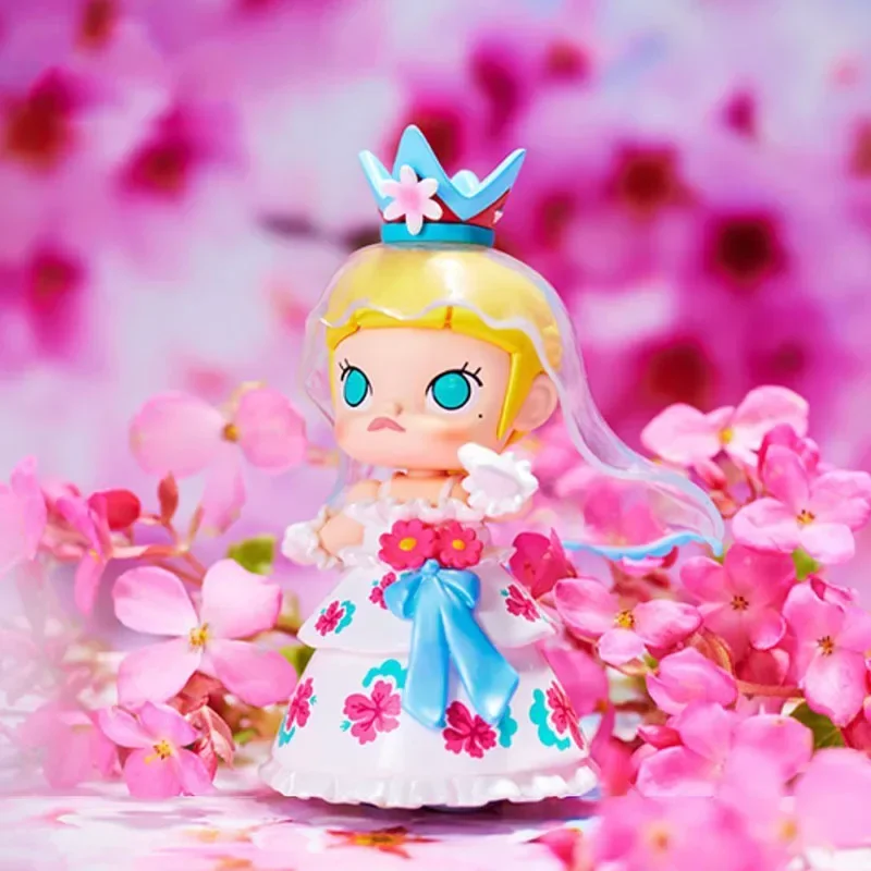 البوب مارت مولي ميكا نينجاوا زهرة الحلم سلسلة صندوق أعمى اللعب Kawaii أنيمي عمل الشكل مفاجأة صندوق غامض دمى الفتيات