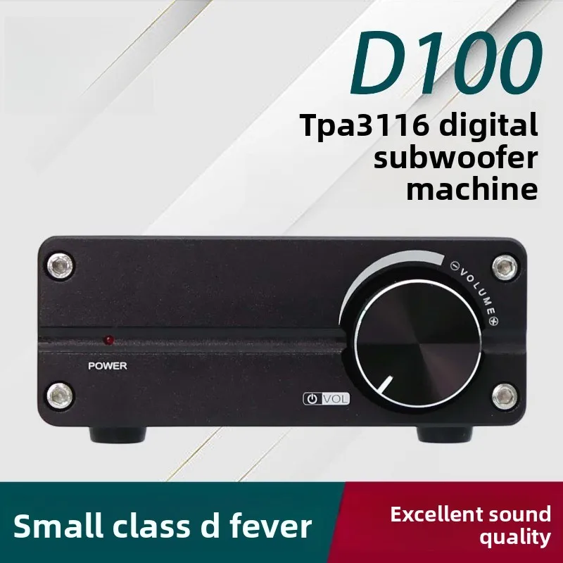 

D100 TPA3116 Цифровой Hi-Fi домашний кинотеатр класса D Моно сабвуфер с Infineon MA12070