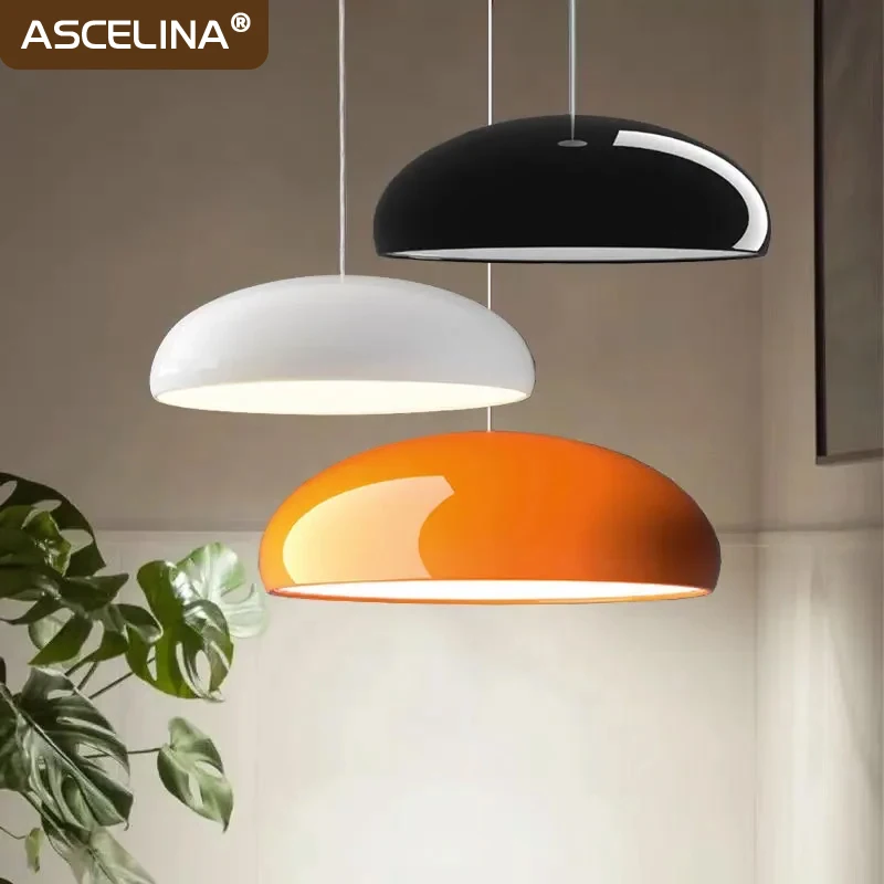 

Nordic LED Pendant Light Modern 35/45/60CM Macaron Round Decor Lamp Lustre Dining Room Living Room Caffee Home Lighting Fixtures