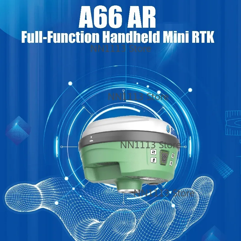 A66AR Gps Rtk1408 Channels Camera and AR Stakeout GPS RTK High Precision Gnss Survey Equipment Dual Frequency