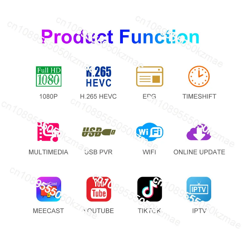 جهاز استقبال الأقمار الصناعية DVB-S2 H.265 |   IKS/SKS مستقبل التلفزيون الرقمي المباشر للبث عبر الأقمار الصناعية