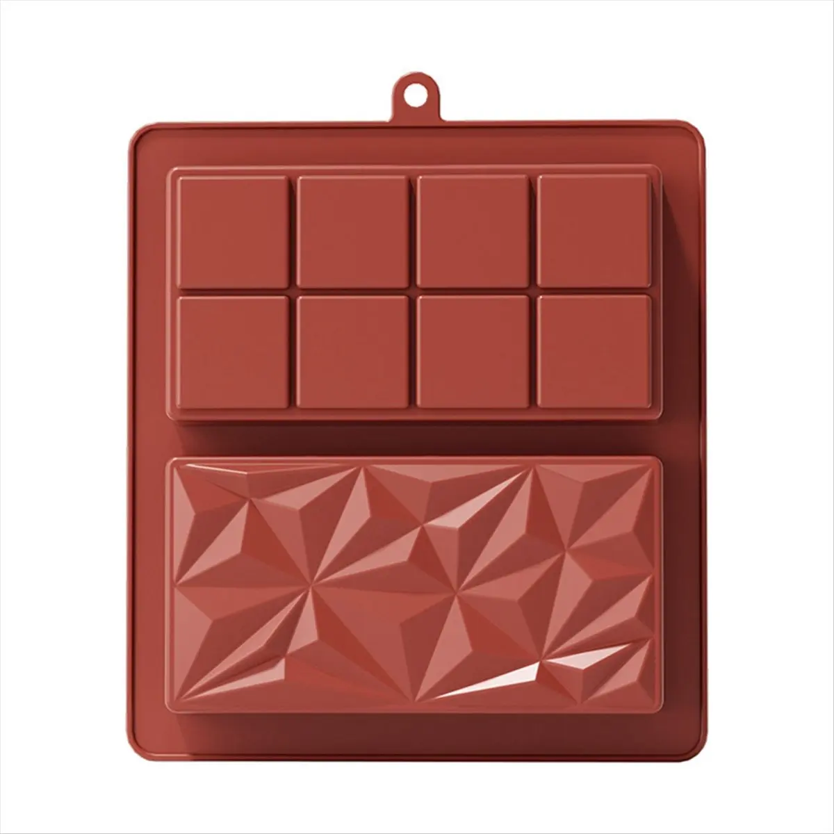 【POPULAR PICK】Large Thick Silicone Chocolate Bar Rectangular Food Grade Silicone Baking Mold DIY Kitchen