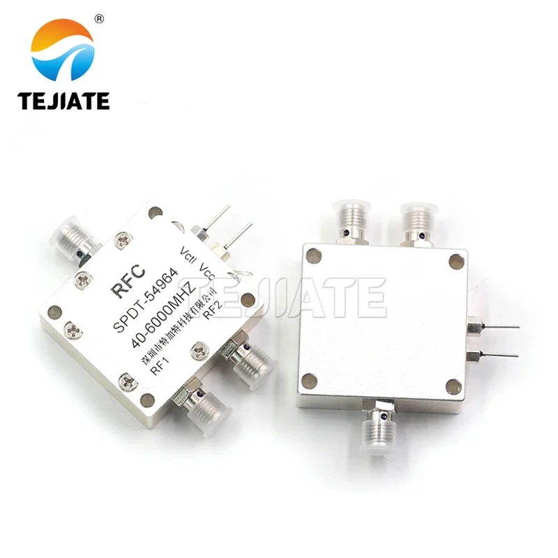 0.04-6GHz SPDT 1-to-2 single-pole double-throw high isolation RF switching microwave electronic switch