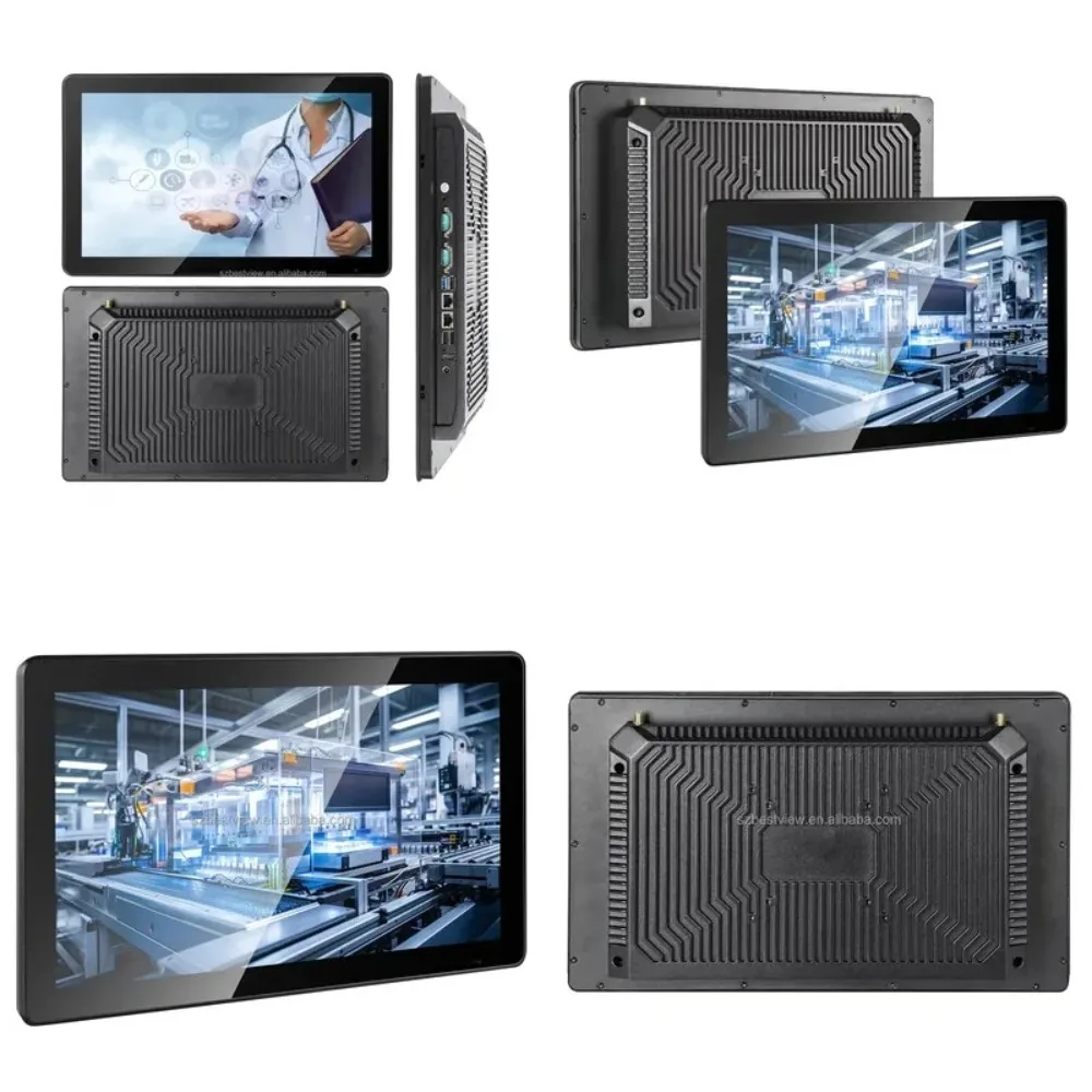 Fast Delivery 15.6 18.5 21.5-inch All-in-One Panel Mount Ips Industrial Touch Screen PC