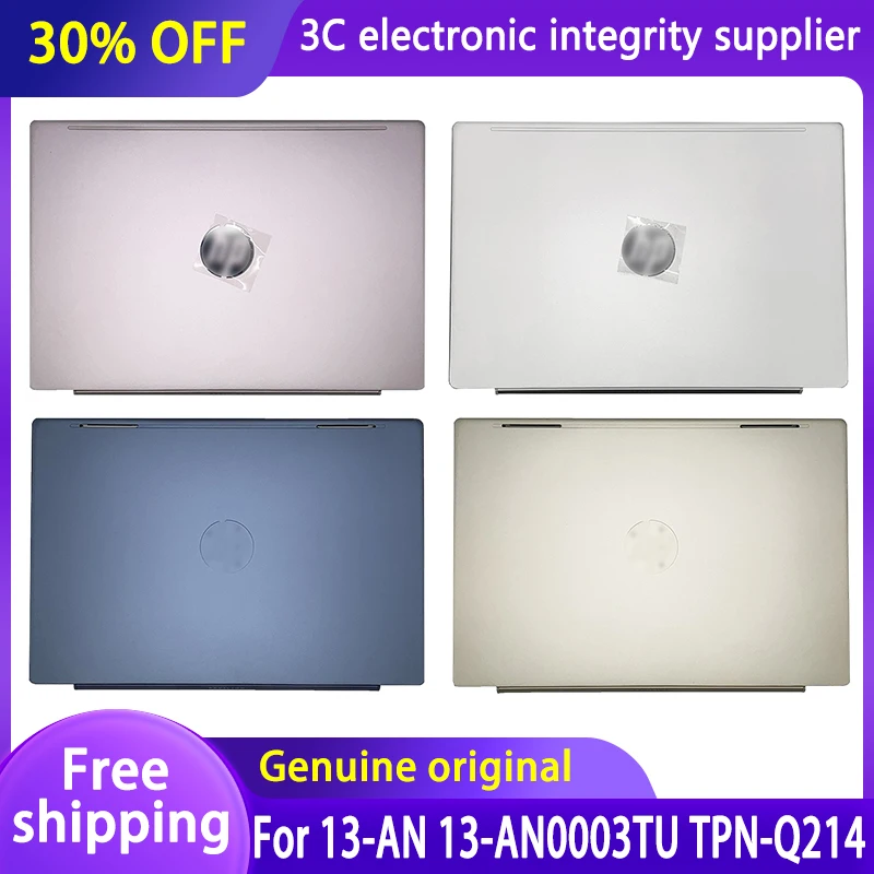 New Laptop LCD Back Cover For HP Pavilion 13 an 13-AN 13-AN0003TU TPN-Q214 Series Pink/Silver/Gold/Blue