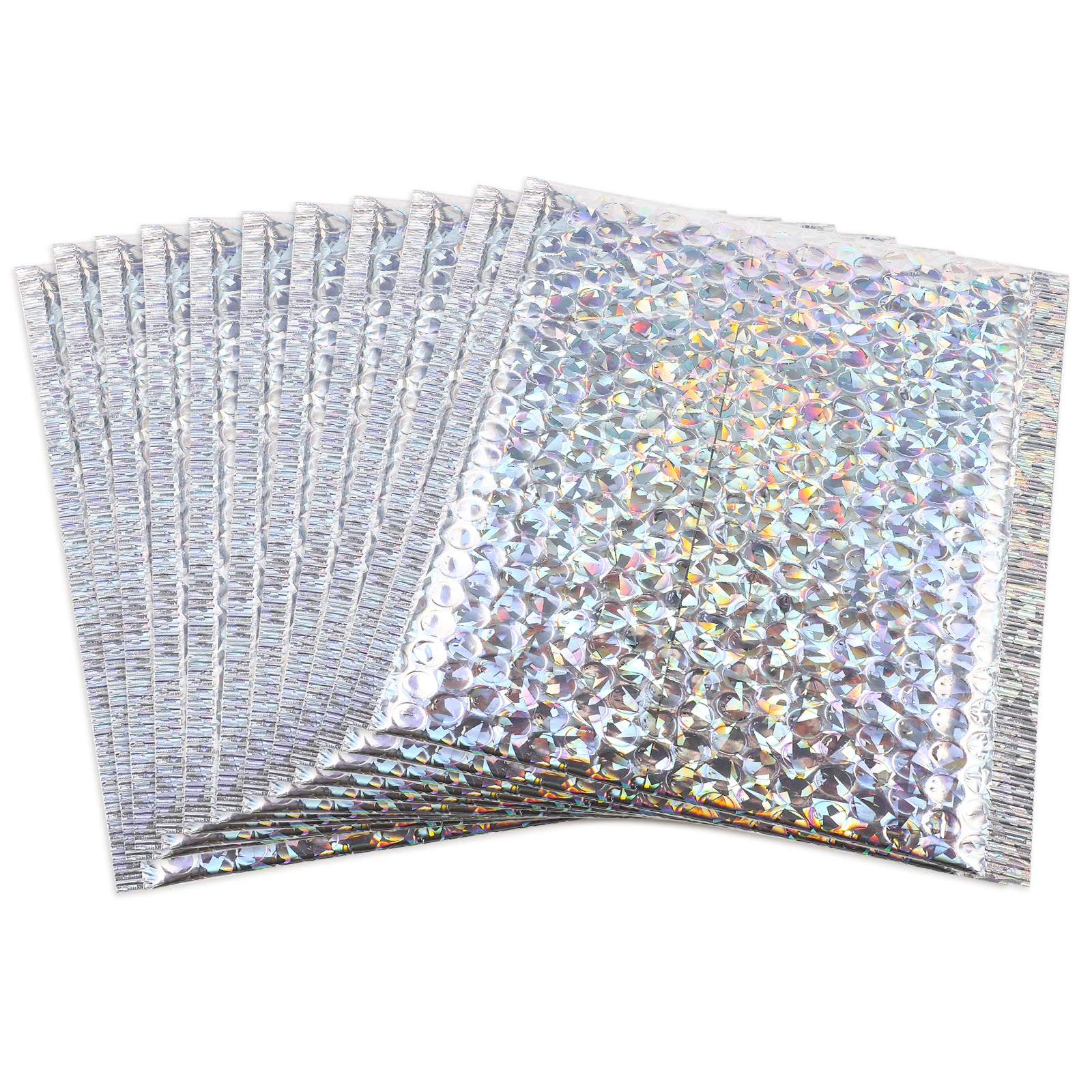 

20 Pcs Bubble Envelopes 18x23cm Silver Mailing Bags Small Sealed Mailers PaddedEnvelope Shipping Storage Packaging