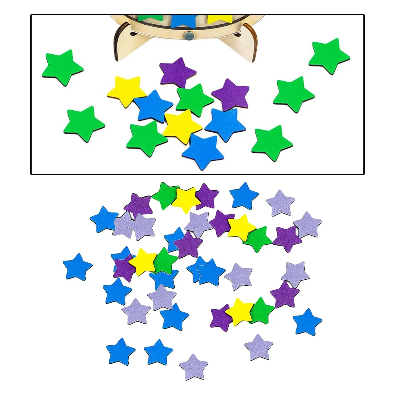 Frasco de incentivo motivacional, peças de madeira, sistema criativo de recompensa de atividades infantis para casa, escola, professores, sala de aula