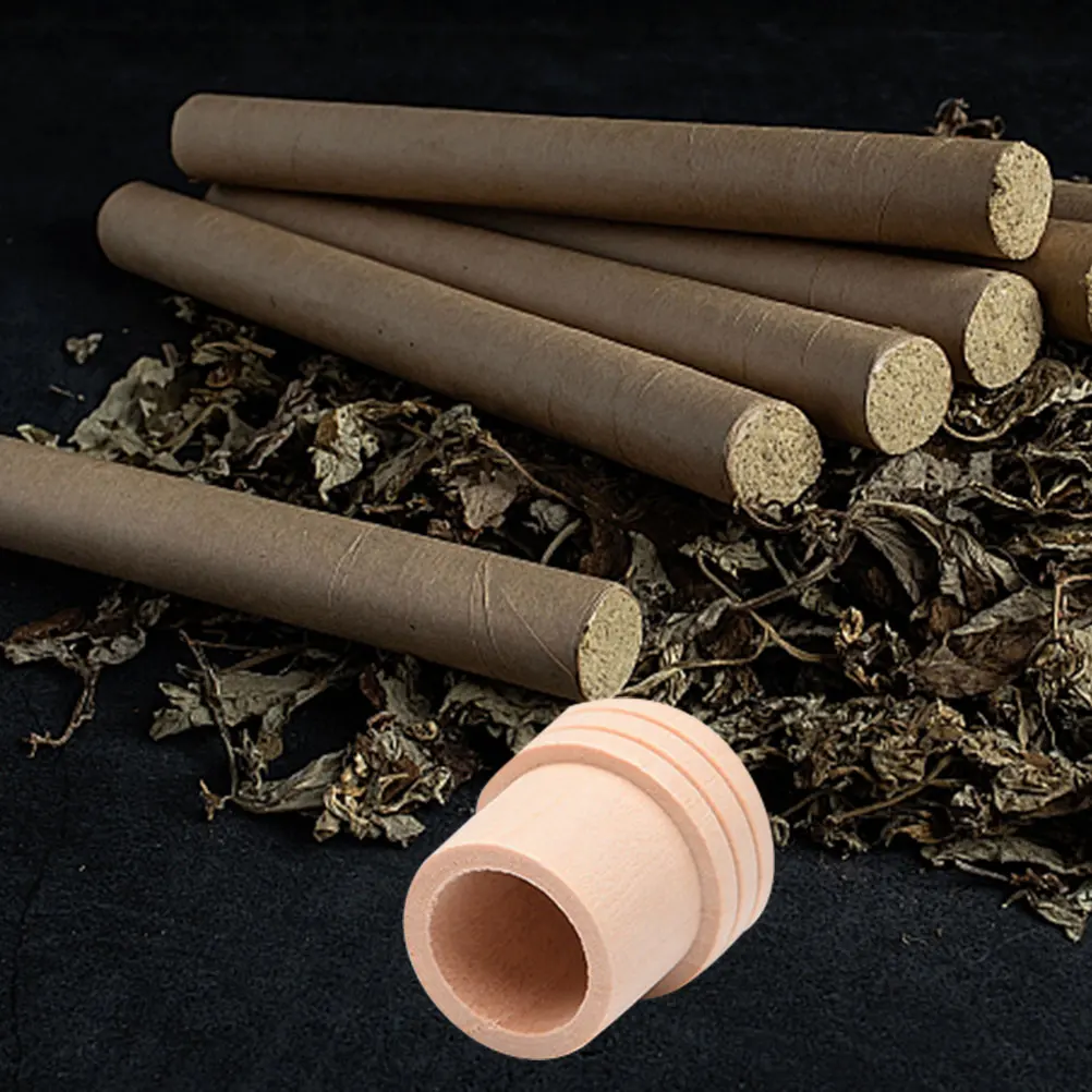 

Moxa Fire Hat Wooden Extinguisher Safe Long Lasting High Temperature Moxibustion Device Home Accessories Wood Moxa Accessories