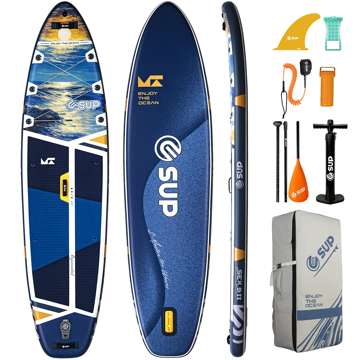 E SUP todo redondo nuevo diseño Surf Sup tabla de Paddle inflable Standup Paddle Surf Paddle Board