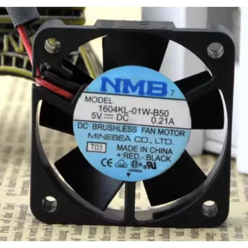 Cooler Fan For NMB 1604KL-01W-B50 5V 0.21A 4CM Cooling Fan 4010 40*40*10mm