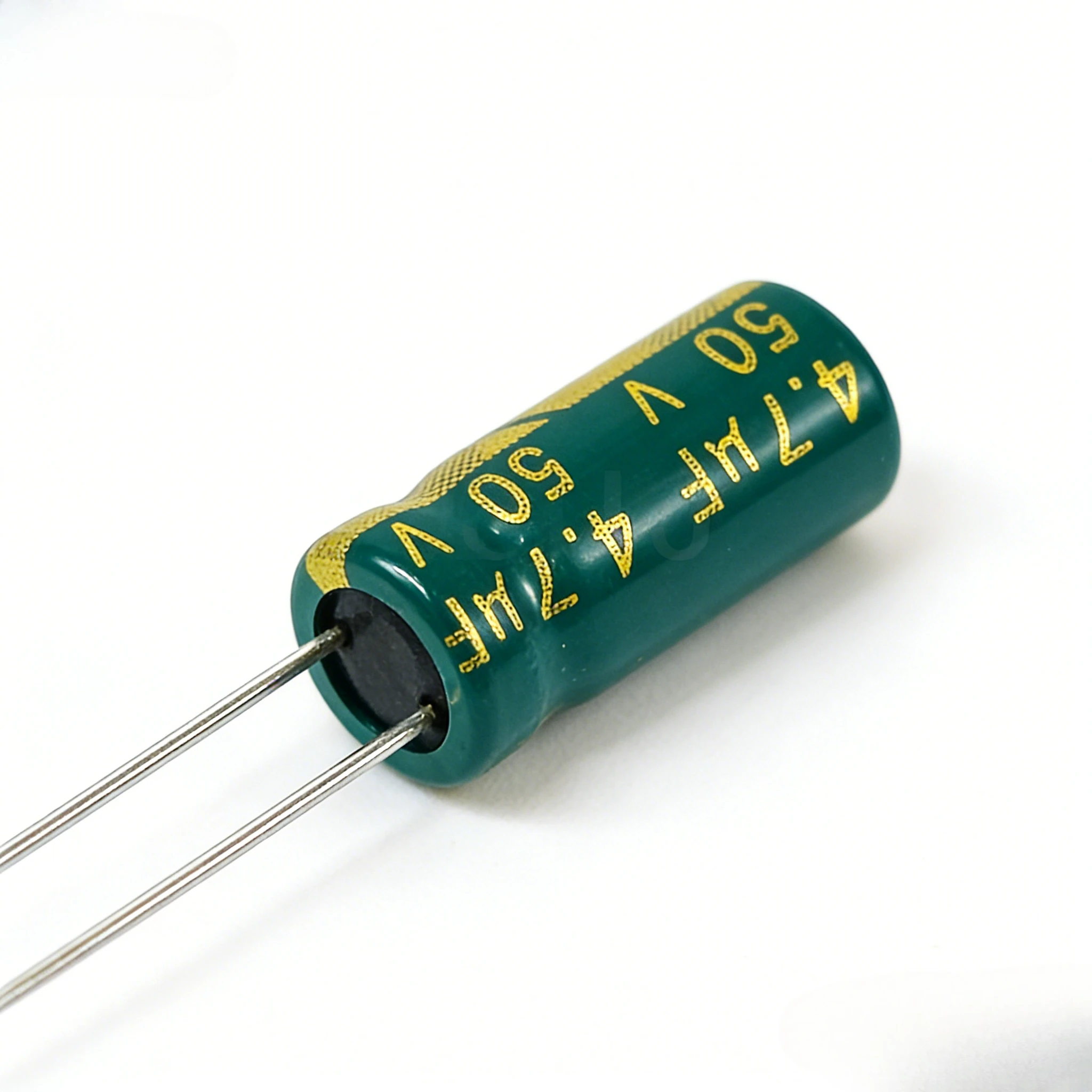Condensateur électrolytique en aluminium, 50 pièces, faible ESR/impédance, haute fréquence, 50v, 4,7uf, taille 5x11mm, 4,7UF50V, 20%