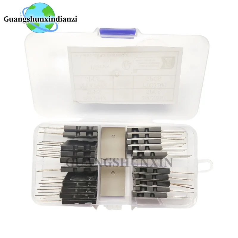 20PCS 4Values 2SA1943 2SC5200 TTA1943 TTC5200 TO-264 A1943 C5200 A1943 C5200 High power pairing transistor In Stock