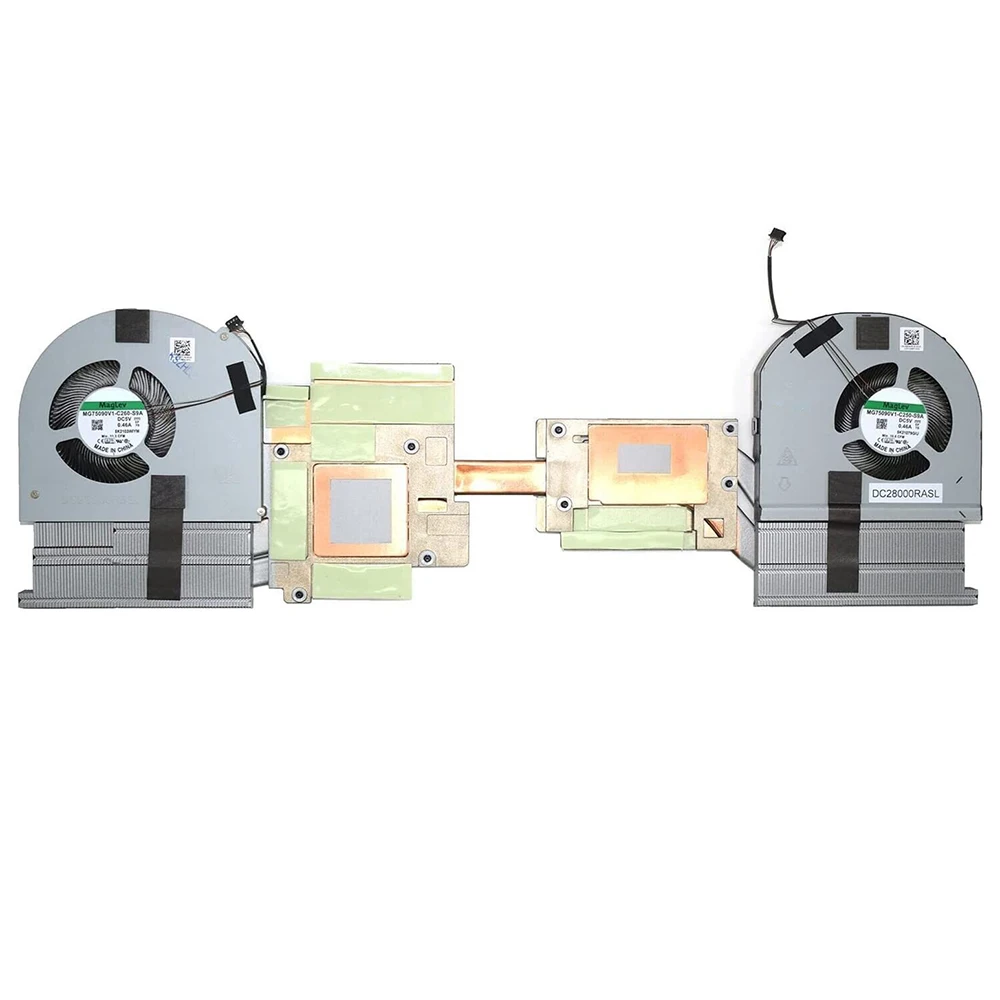 Imagem -04 - Dissipador e Ventilador do Portátil Dell para 7750 Precisos Frnmw Frnmw At2v4007zal Rtx5000 110w Novo