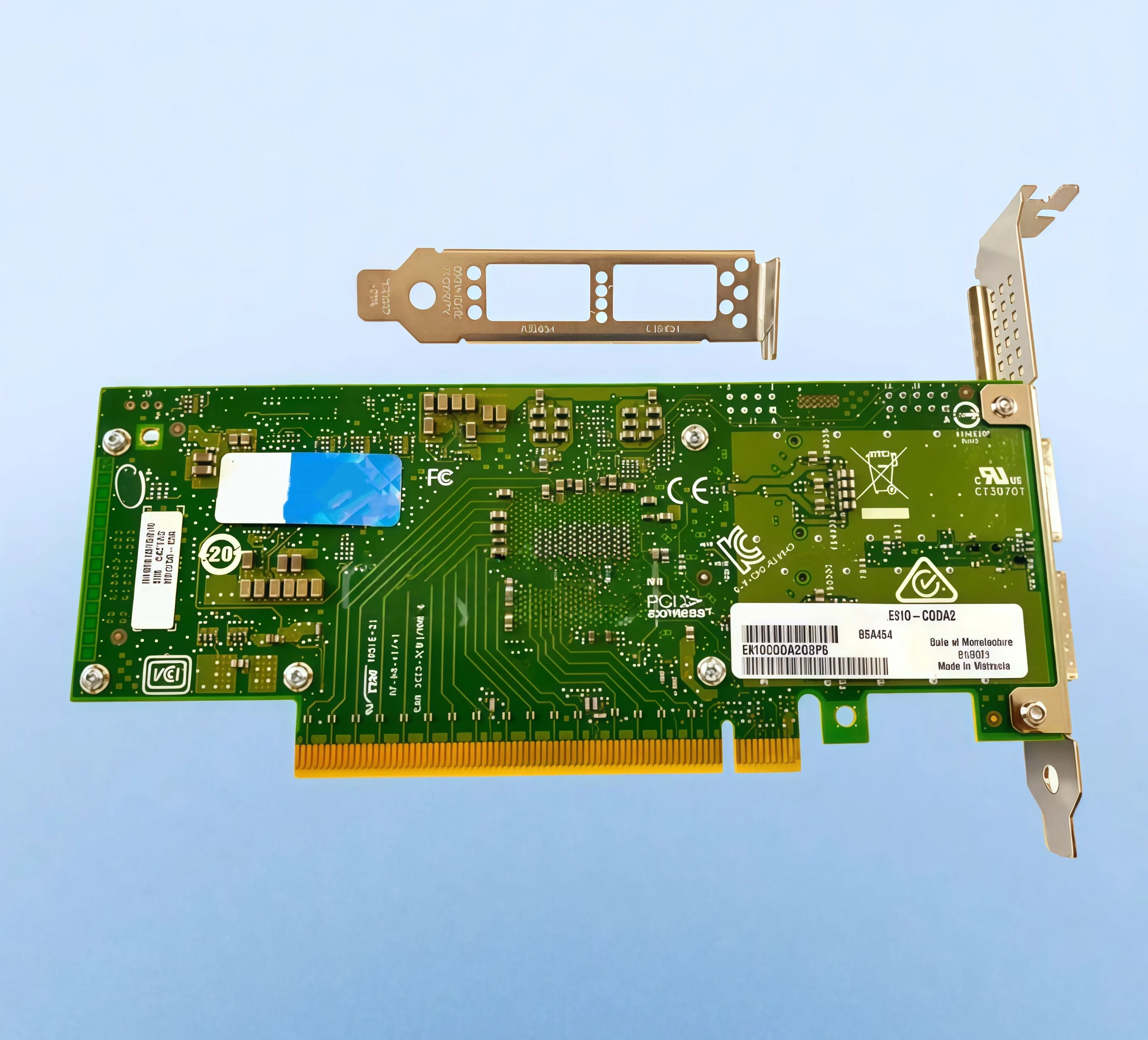 Brand new original E810-CQDA2, dual-port 100Gb fiber optic network card with PCIe 4.0.